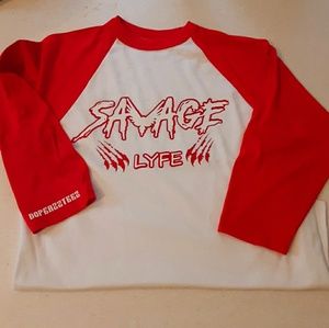 BEAUTIFUL  "SAVAGE LYFE" TEE.